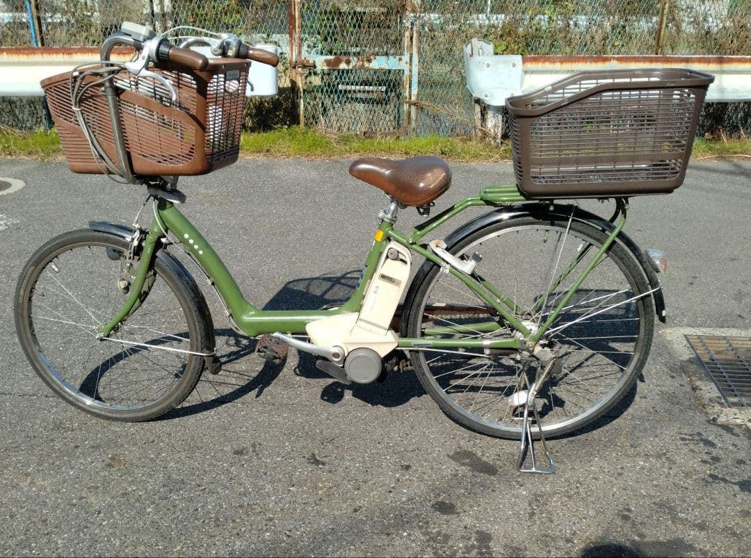 [705]送料無料 ブリヂストン Anjelino 電動アシスト自転車