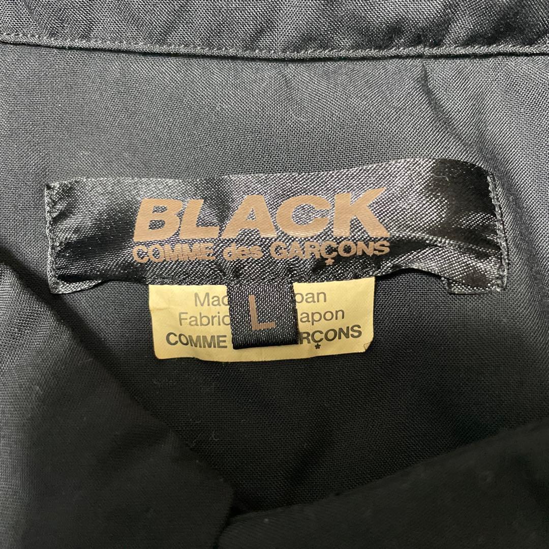 BLACK COMME des GARCONS 19AW ベルテッドシャツ L