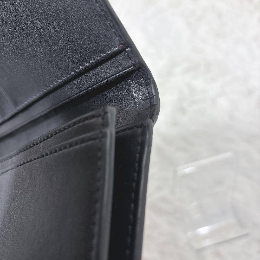 【美品】PaulSmith マーケトリーストライプラビット　折り財布