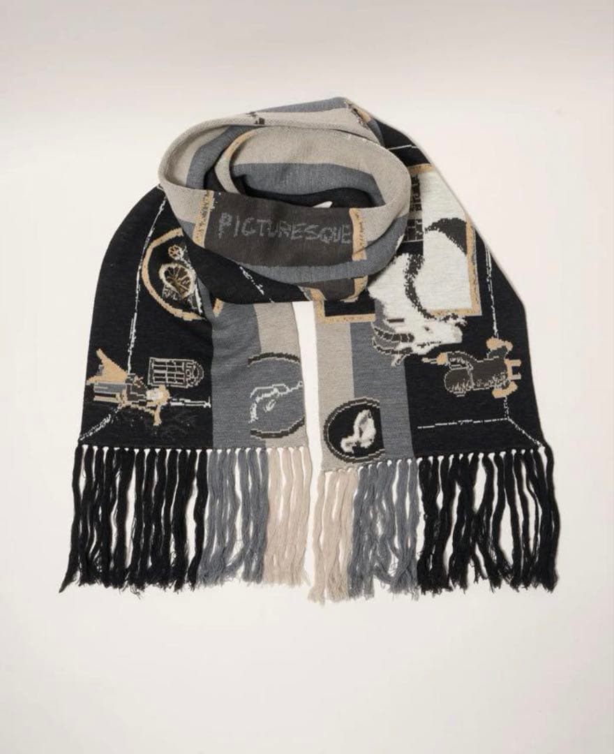 小物 SHINYA KOZUKA 24AW Dive Into The Scarf
