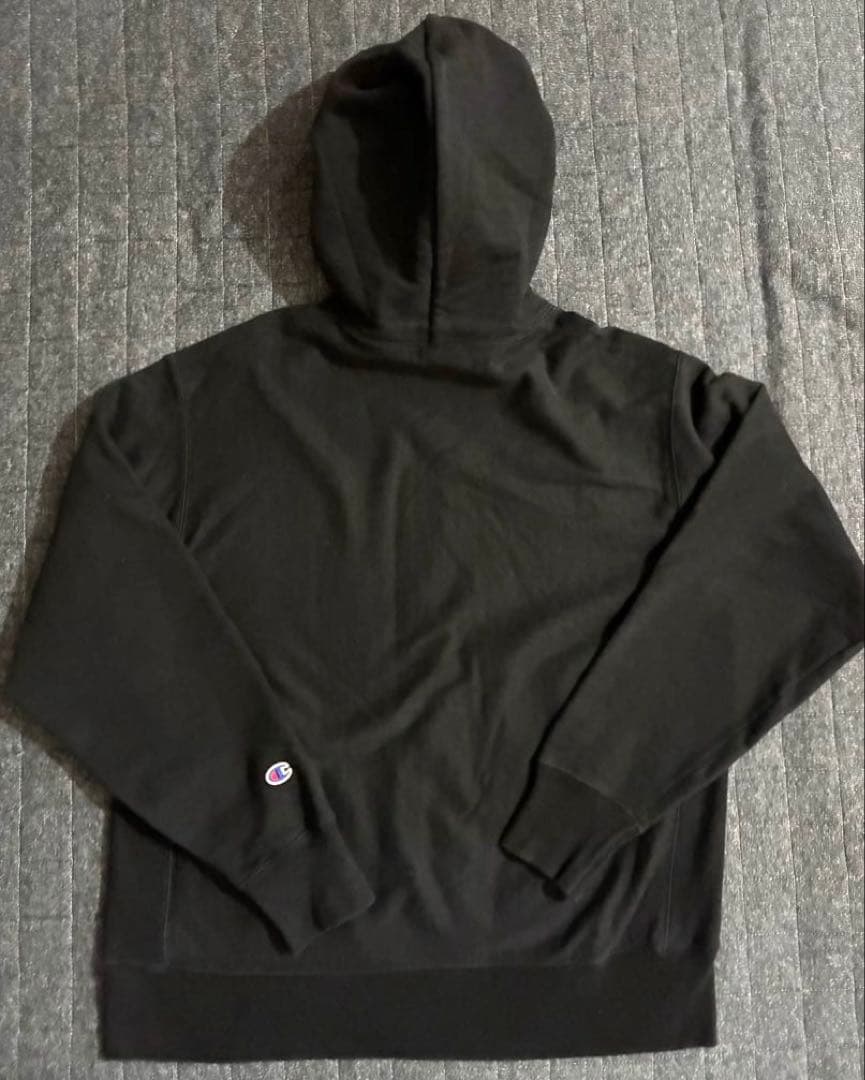 00s チャンピオン　リバースウィーブ　パーカー　ブラック　ホンジュラス製