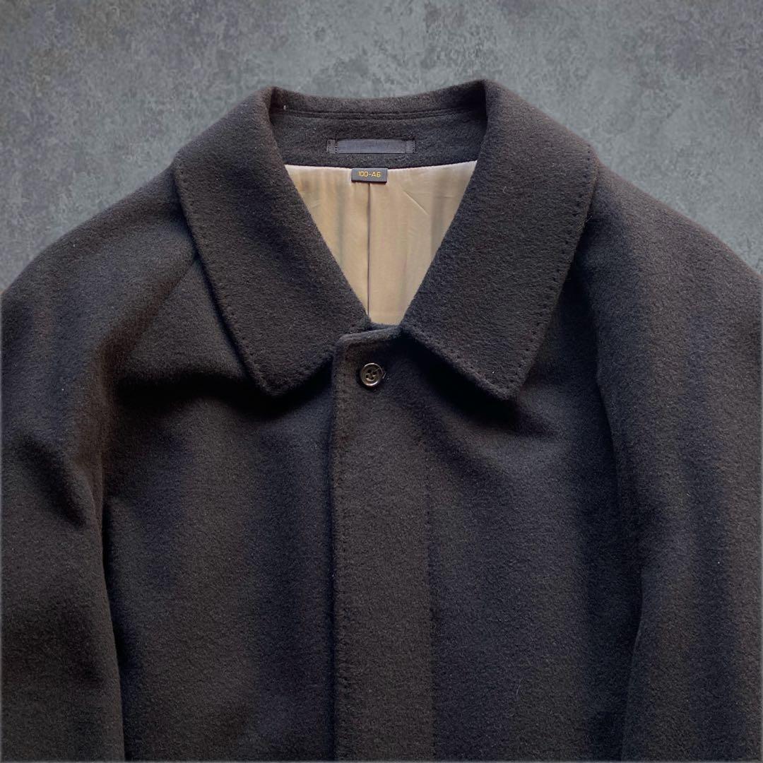 ジャケット・アウター archive cashmere black raglan coat y2k