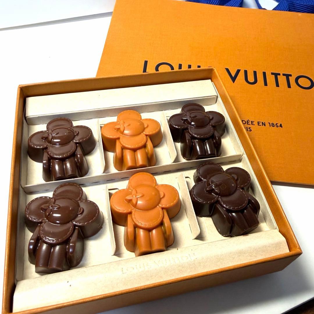 ルイヴィトン チョコ MINI VIVIENNE 6個 パリ限定