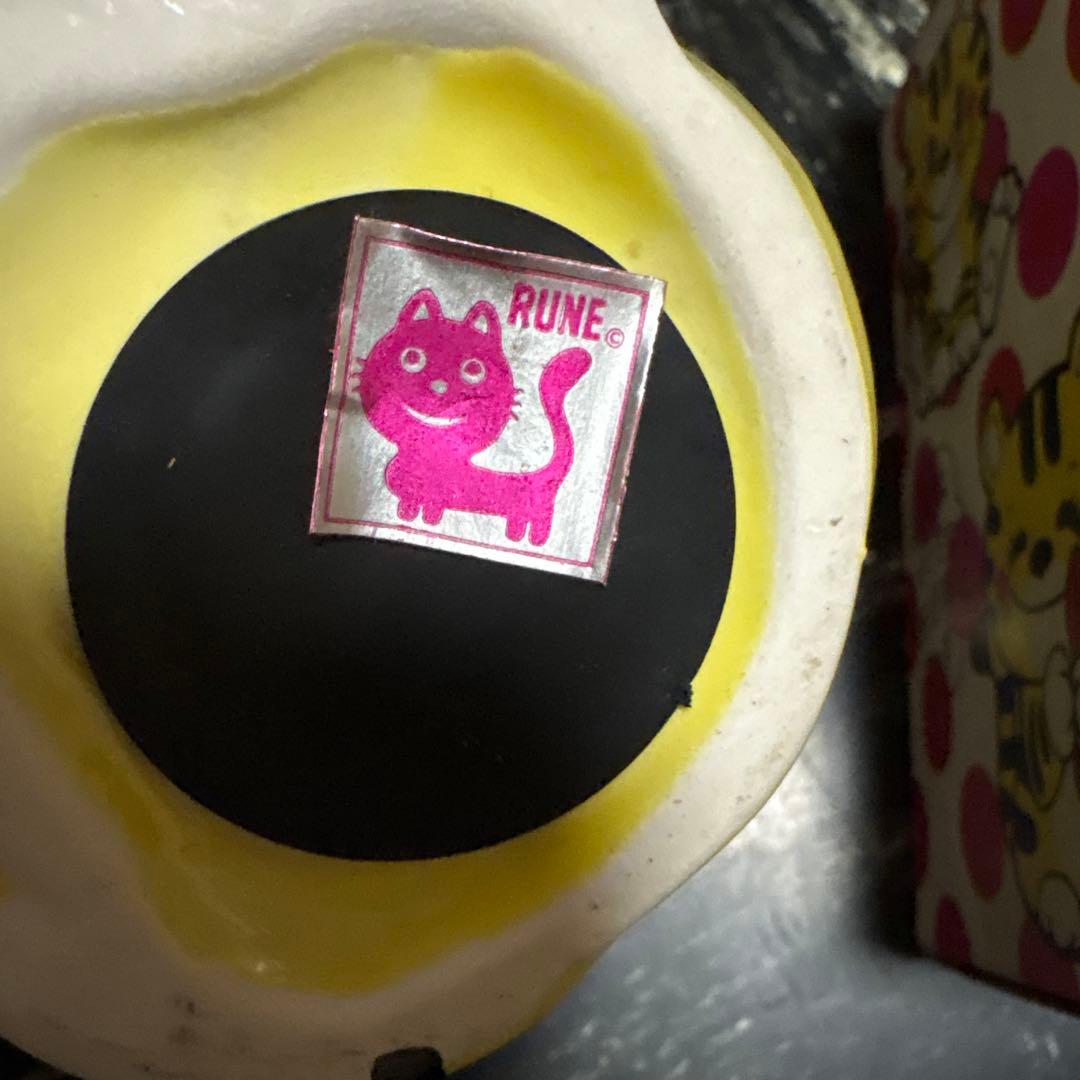 希少　激レア　内藤ルネ　陶器製　トラ　貯金箱　置物　昭和レトロ　当時物