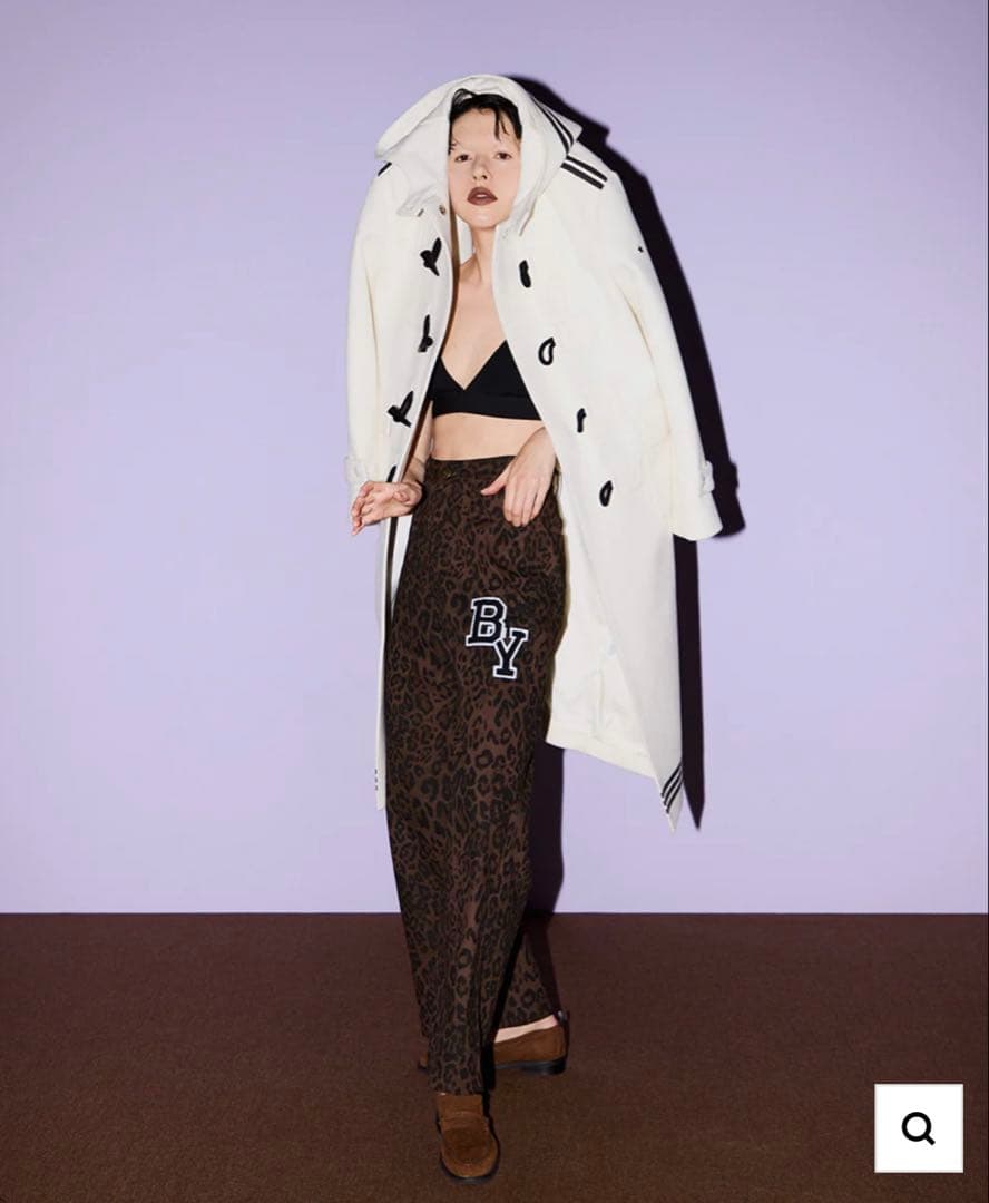 大幅値下げ　bibiy. BY. LEOPARD PANTS パンツ　レオパード