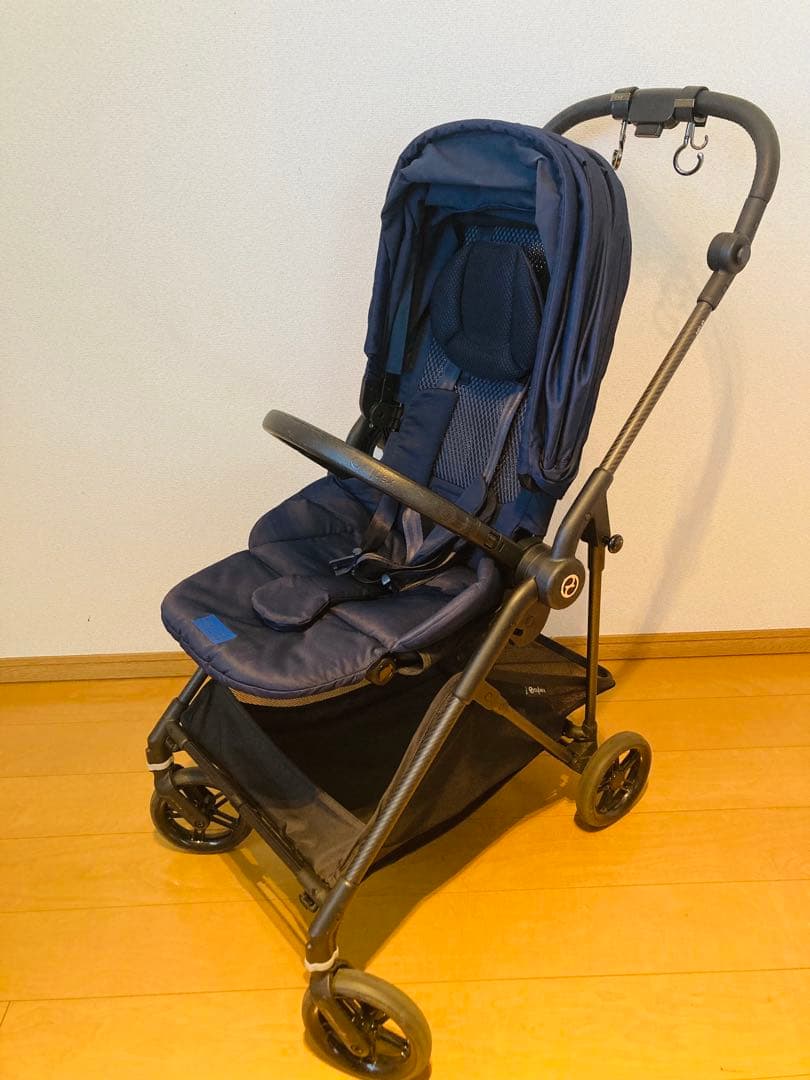 Cybex Melio Carbon オーシャンブルー ベビーカー 2023
