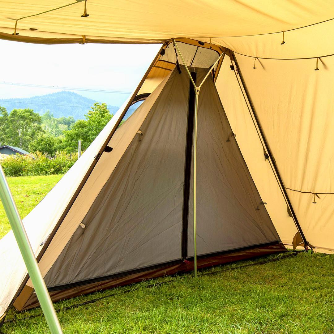【フルセット】ツインクレスタ　二又フレーム　メッシュスクリーン　インナーテント他