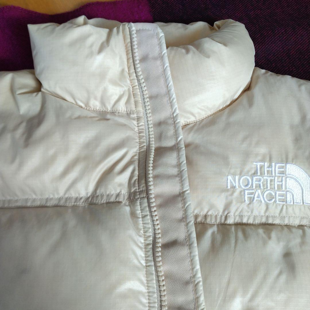 THE NORTH FACE ベージュホワイト ダウン