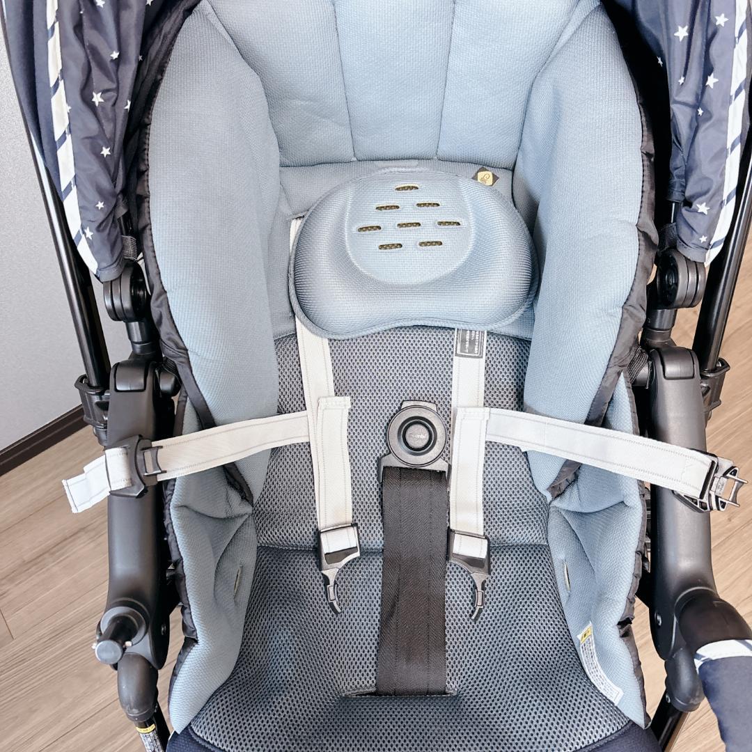 【極美品】 Combi スゴカルα 4キャス Light エッグショックHS