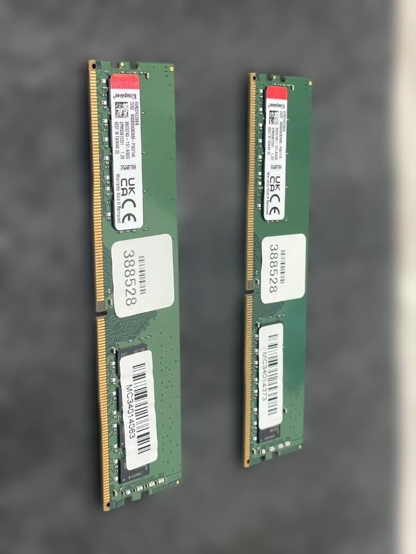 DDR4-3200 (PC4-25600) 8GB　2枚セット