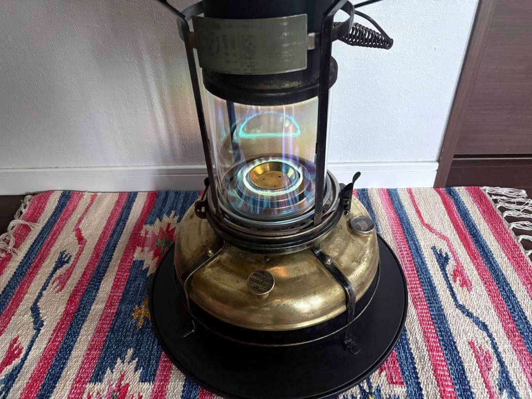 アラジン 15型　ガラスチムニー　h2201 アラジンストーブ 初期型