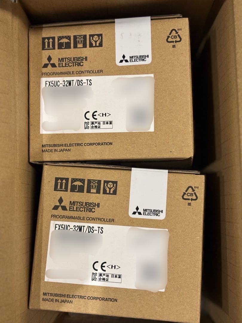三菱電機 FX5UC-32MT/DS-TS 2台セット特価 シーケンサー PLC
