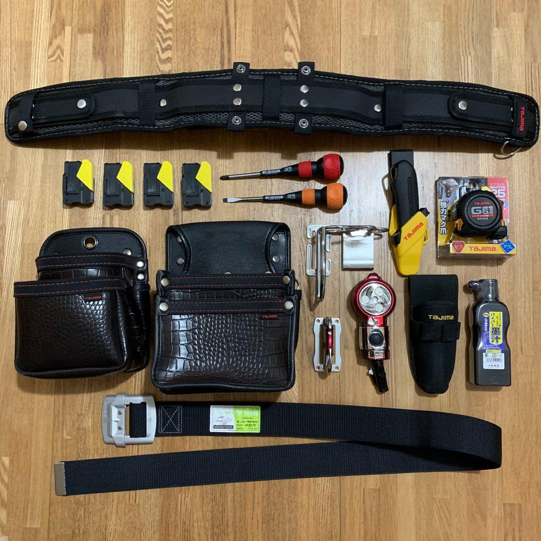 【バラ売り不可】TAJIMA腰袋セット