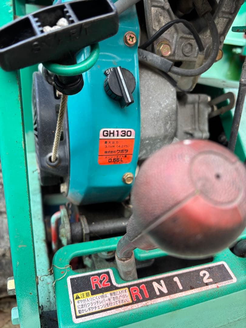 筑水キャニコムクローラー運搬車 BC40 4.2馬力 手動ダンプ積載400kg