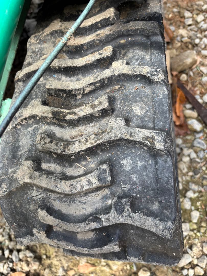 筑水キャニコムクローラー運搬車 BC40 4.2馬力 手動ダンプ積載400kg