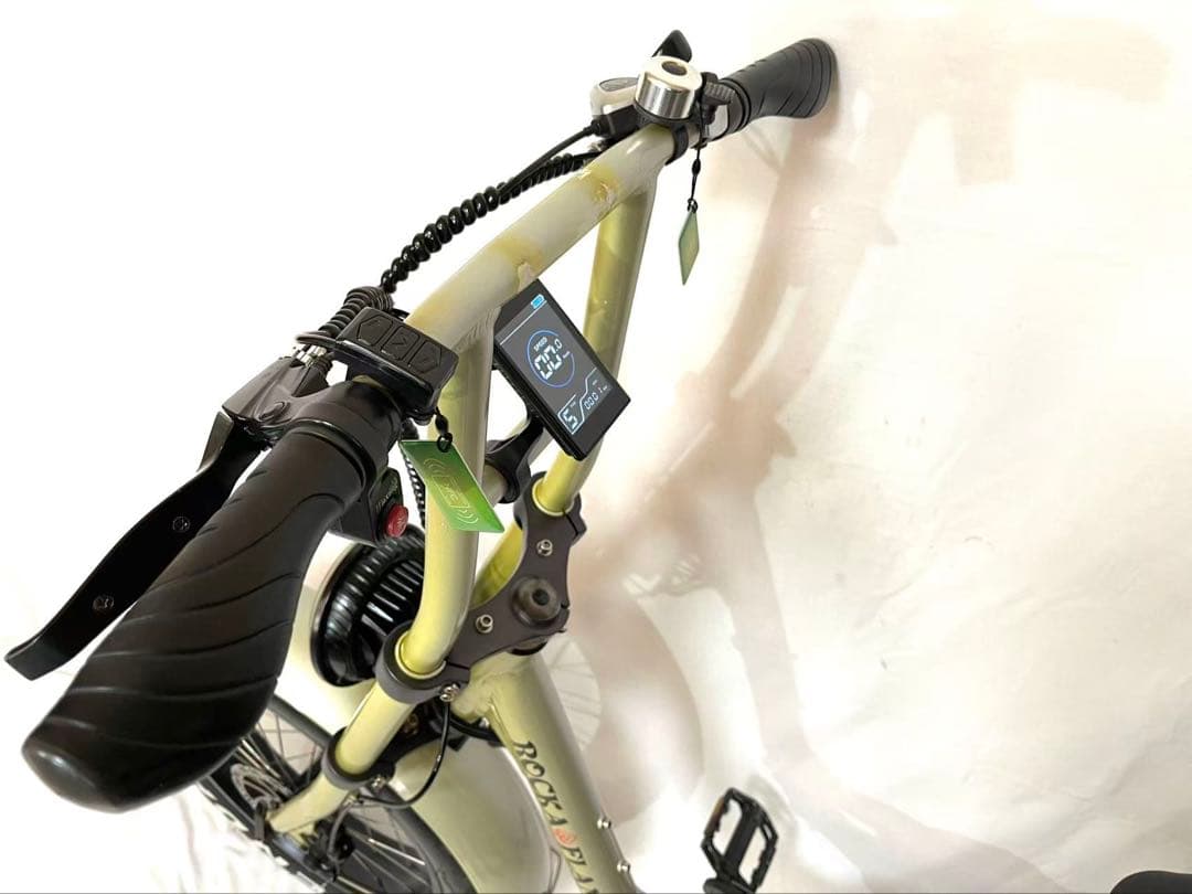 【動作確認済】送料無料 ROCKA FLAME ディスク式 電動アシスト自転車