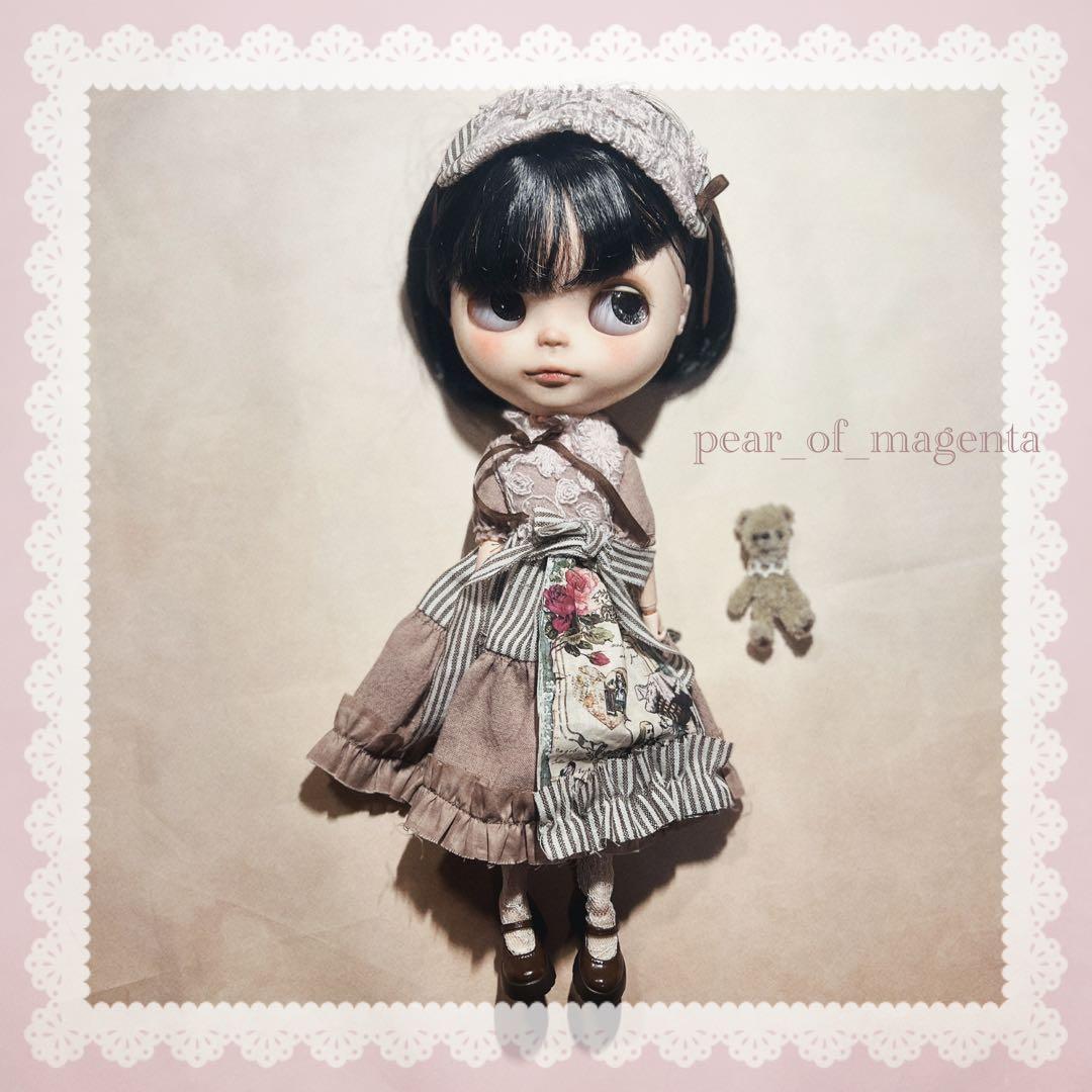 ♡ブライス　アウトフィット　ワンピース　ヘッドドレス　セット