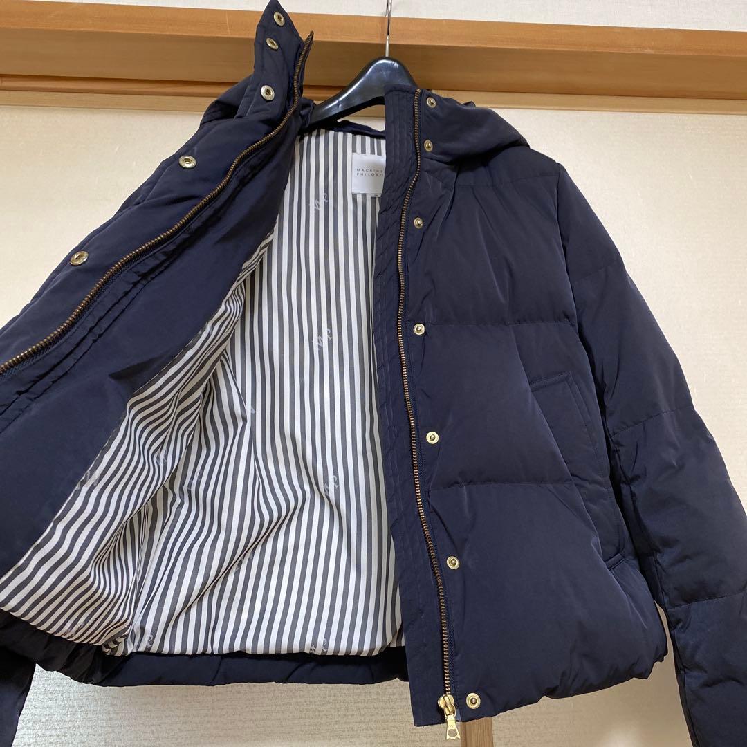 【ma!】マッキントッシュフィロソフィー　フーデッドショートダウン