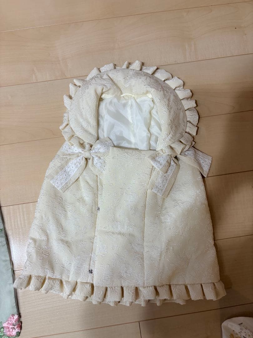 【最終値下げ】キャサリンコテージ 七五三 3点セット 被布 草履スリッポン 巾着