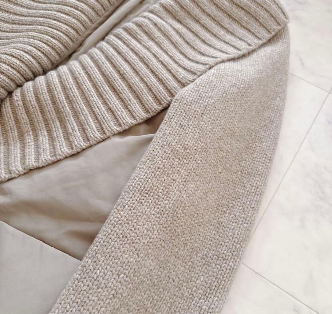 フォクシー ダウン&カシミヤ100% ニットコートDAISY LIN FOXEY