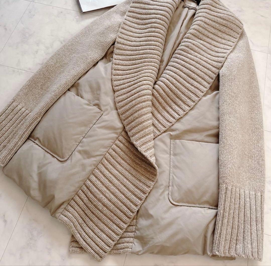 フォクシー ダウン&カシミヤ100% ニットコートDAISY LIN FOXEY