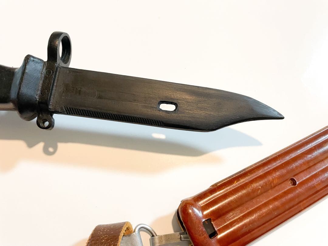 【最終値下げ】ソ連軍 ロシア軍 6kh4銃剣レプリカ（推定実鞘）