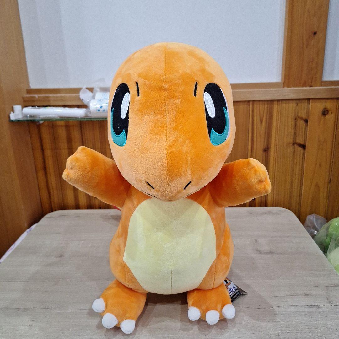 ポケモンセンター　等身大　フシギダネ　ゼニガメ　ヒトカゲ　ぬいぐるみ