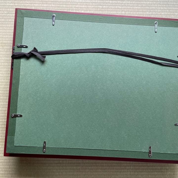 シャドーボックス　冬の風景