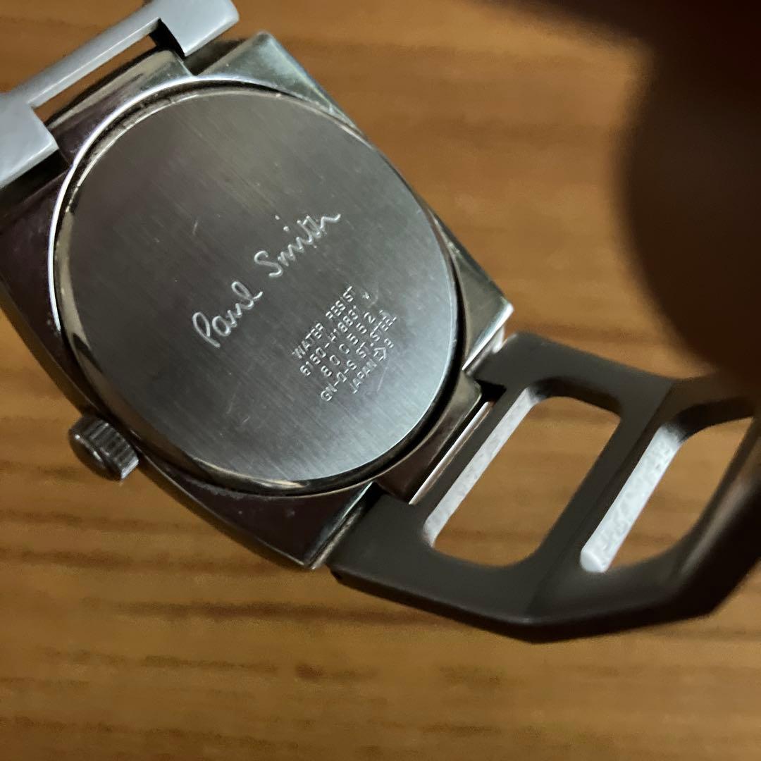 Paul Smith ポールスミス 青 スクエア 腕時計