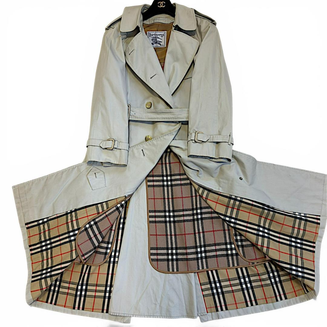 BURBERRY ノバチェック 腰ベルト ライナー ２Wayトレンチコート