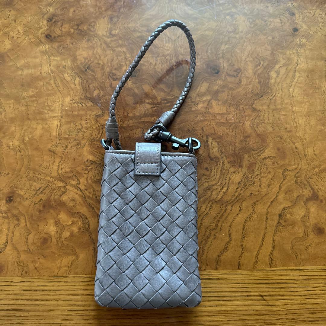 未使用　Bottega ボッテガヴェネタ　カード/フォンケース　ミニバッグ