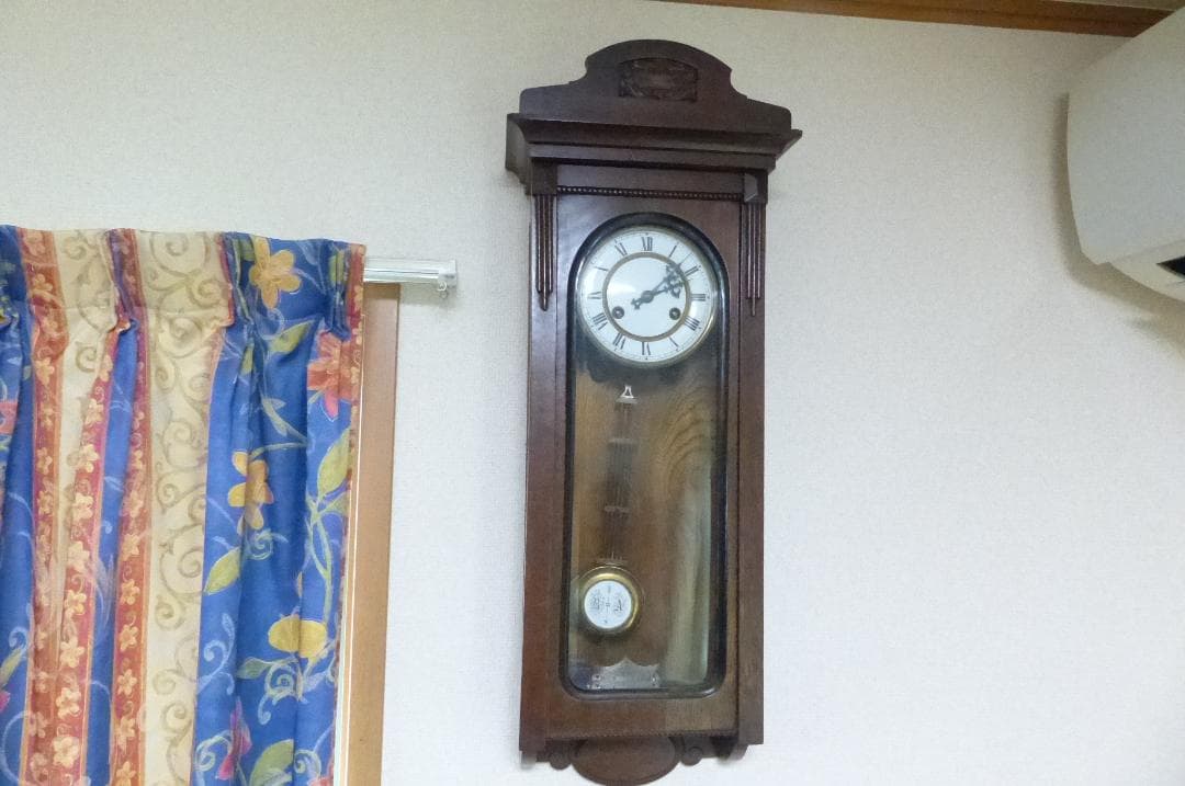 ユンハンス　スリゲル型　柱時計　オーバーフォール済