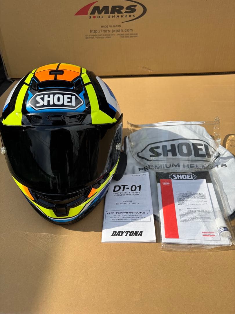 SHOEI X-FourteenBRINK XL デイトナDT-01インカム