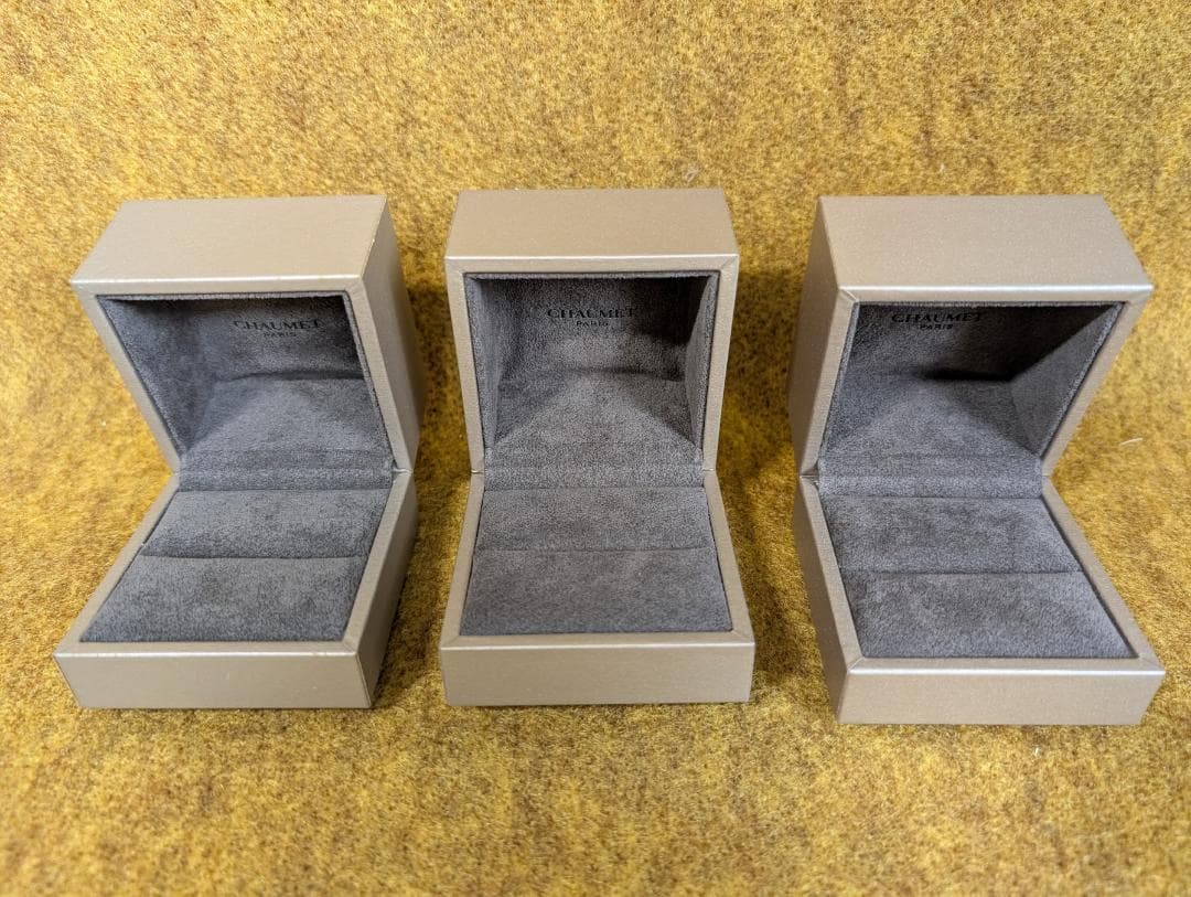 まとめ売り　ショーメ　CHAUMET　空箱　箱　ケース　リング　ネックレス
