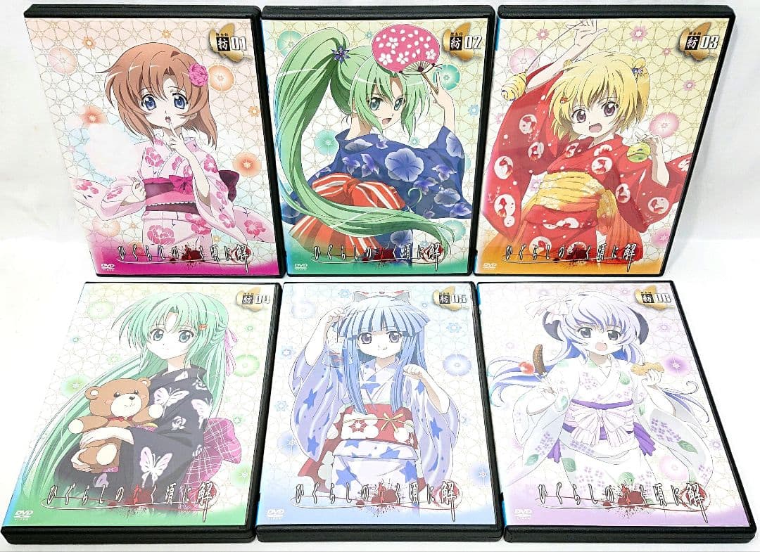 ひぐらしのなく頃に【DVD】シリーズ全30巻セット