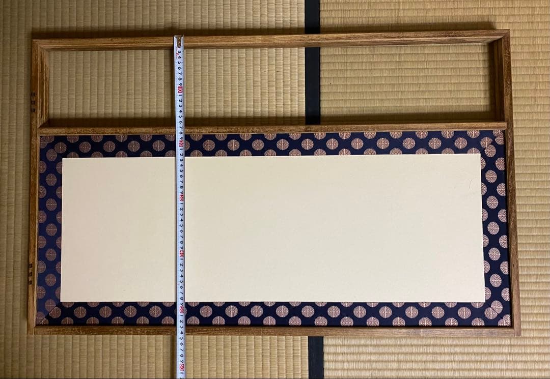 茶道具　風炉先屏風　網代　炉風炉兼用