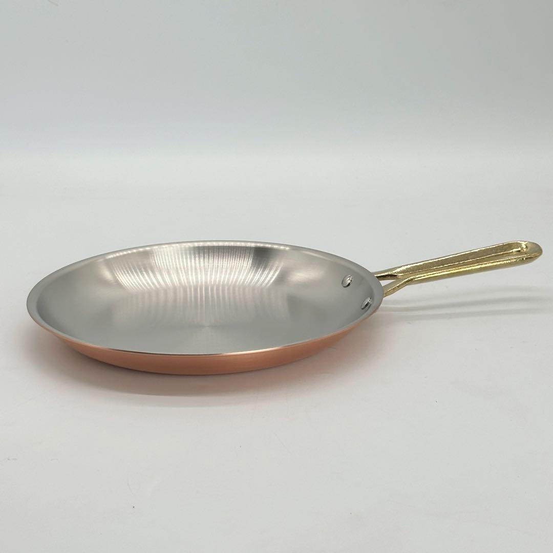 新品 新光金属 純銅フライパン 22cm プレイクッキング 浅型 PL-1813