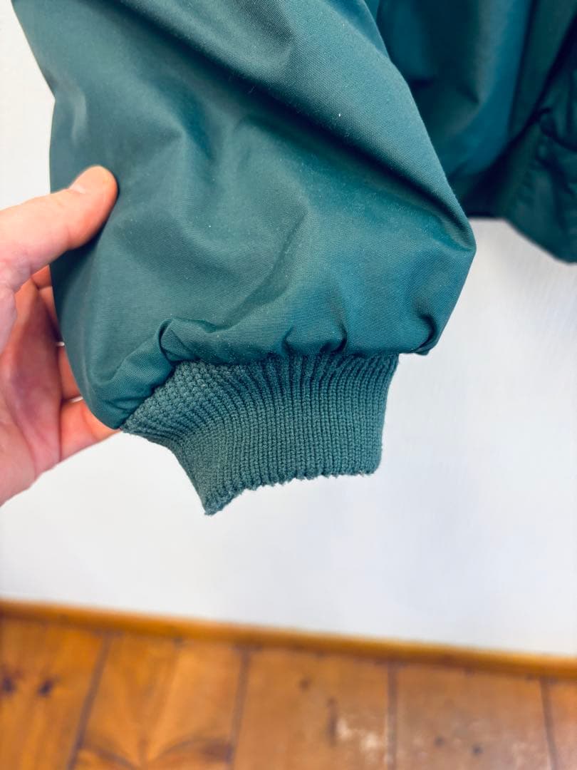 な*と様 Patagonia グリーン ジップアップブルゾン