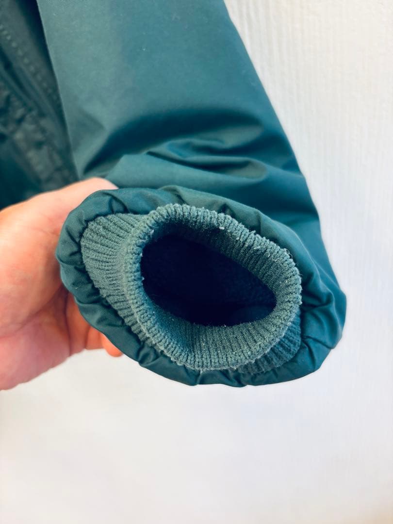 な*と様 Patagonia グリーン ジップアップブルゾン