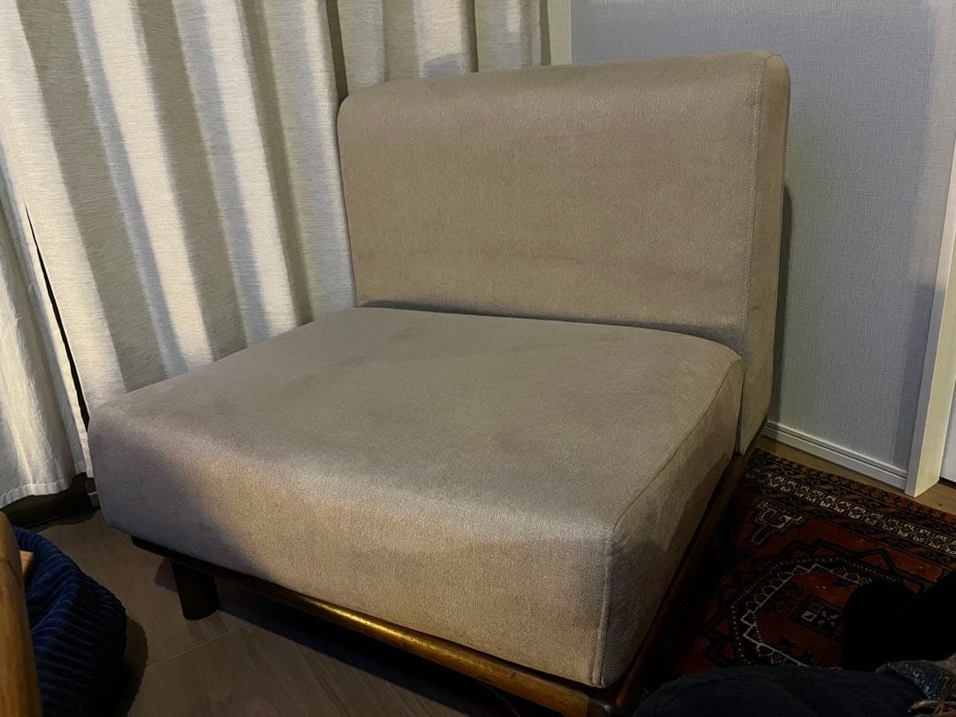 Ivy ソファ ベージュ 1人掛け 家具350 1人用 lawya