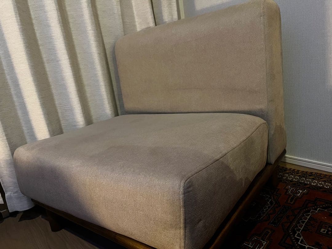 Ivy ソファ ベージュ 1人掛け 家具350 1人用 lawya