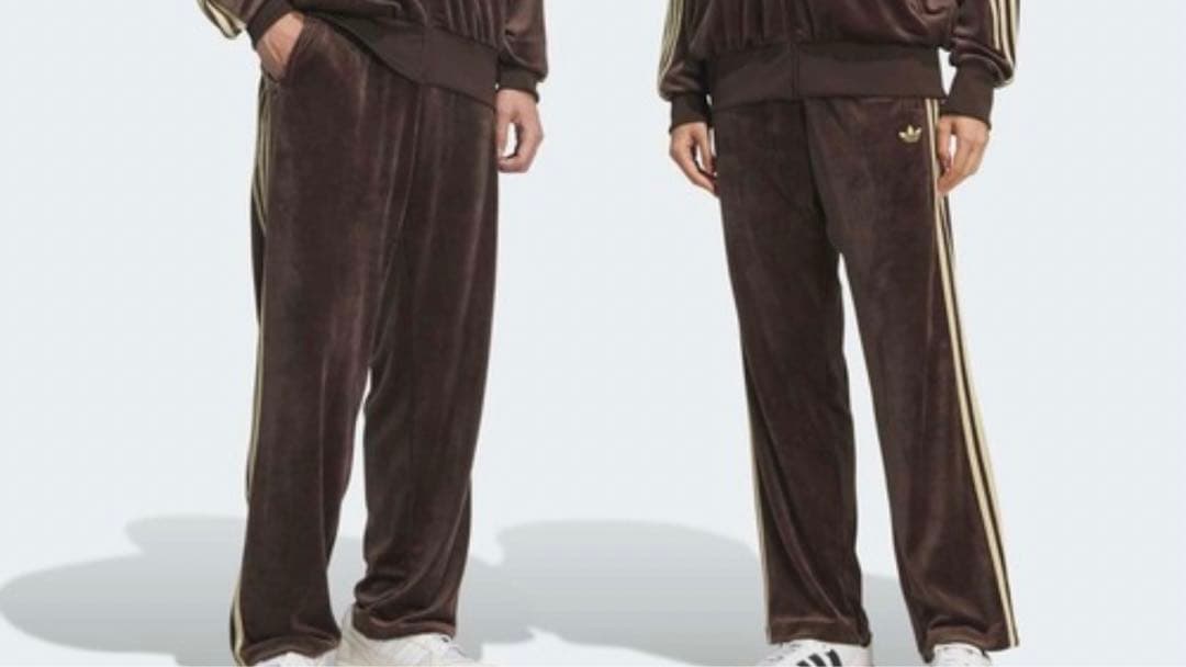 adidas FB TPベロア ファイヤーバード トラックパンツ 新品