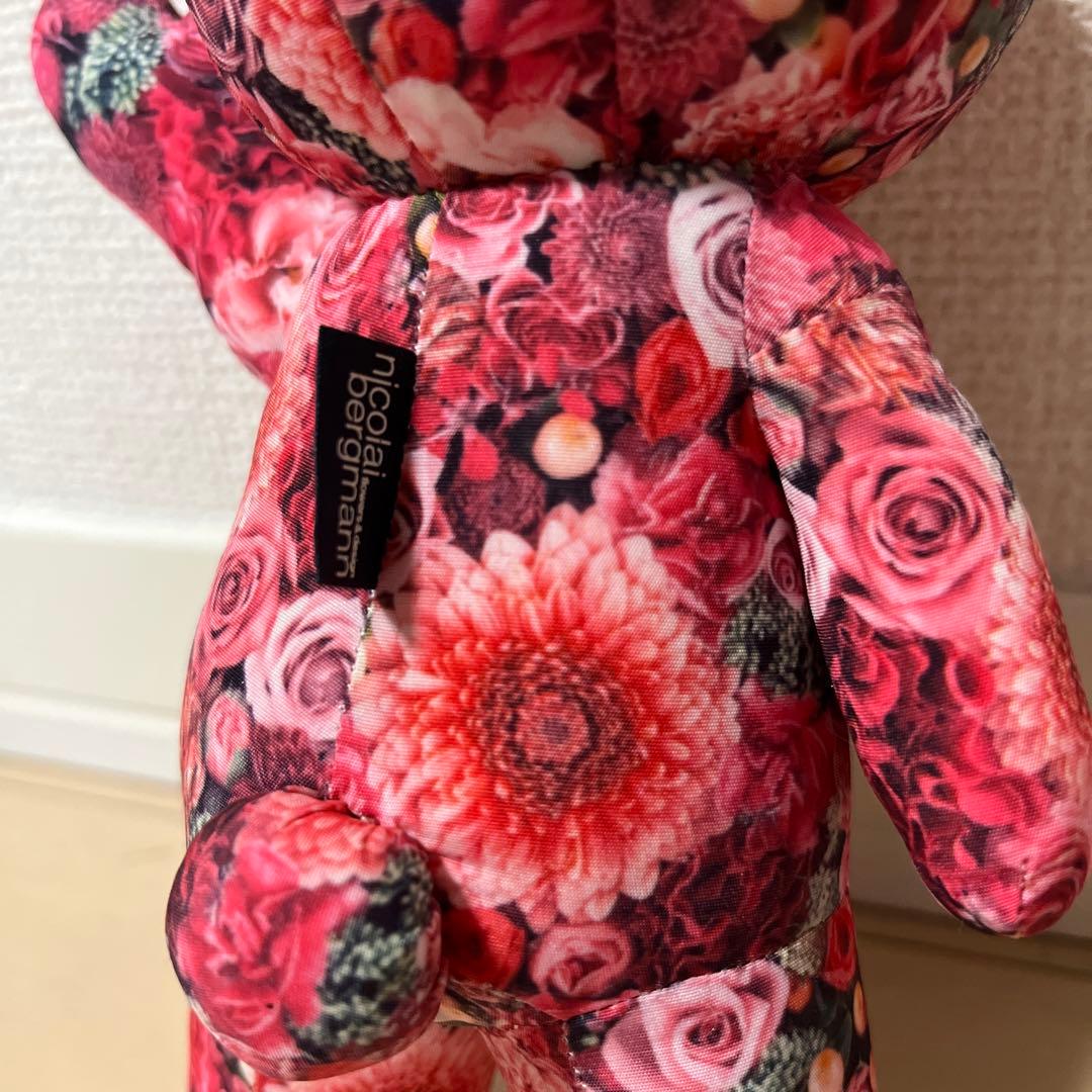 ファミリア 花柄ぬいぐるみ