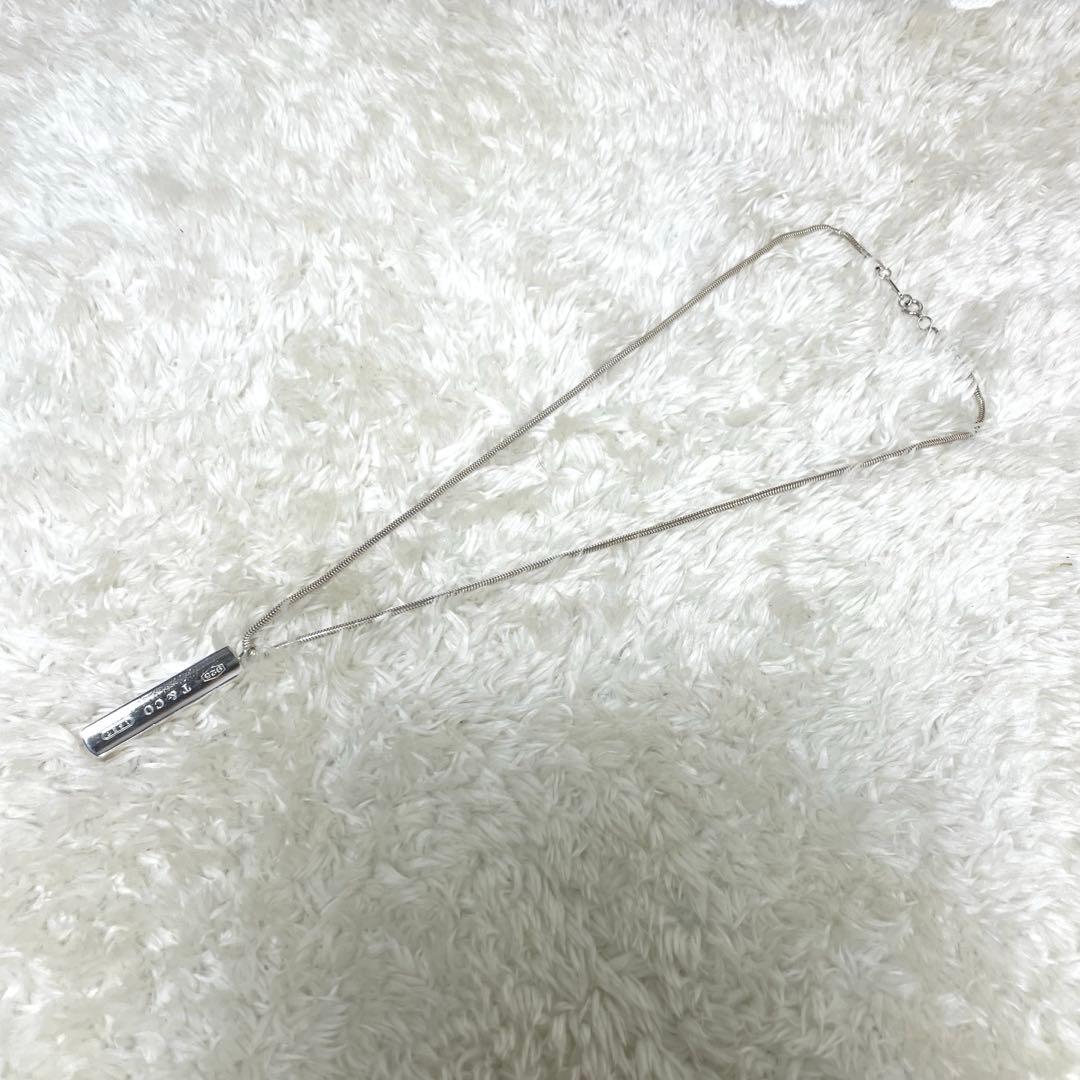 TIFFANY&Co.ティファニー　ナローバーネックレス　メンズ/レディース