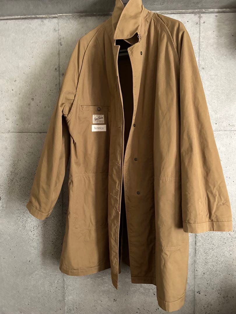 美品　フェニカ　バズリクソン　ビームス ラグランコート　アルニス　サイズ40