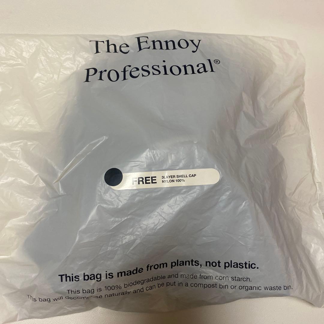 ENNOY 3LAYER SHELL CAP BLACK 新品　即発送