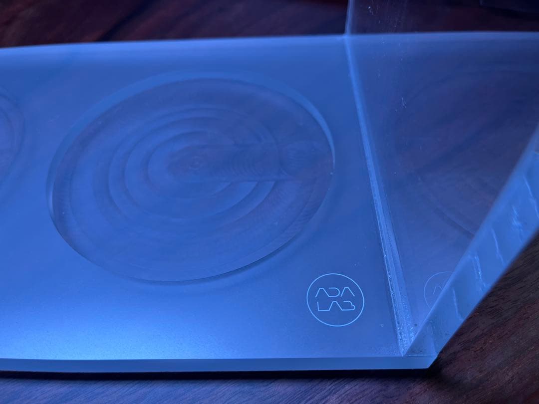 PALUDA LIGHT 30 ガラスポッドMARU用展示スタンドセット