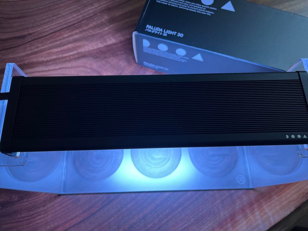 PALUDA LIGHT 30 ガラスポッドMARU用展示スタンドセット