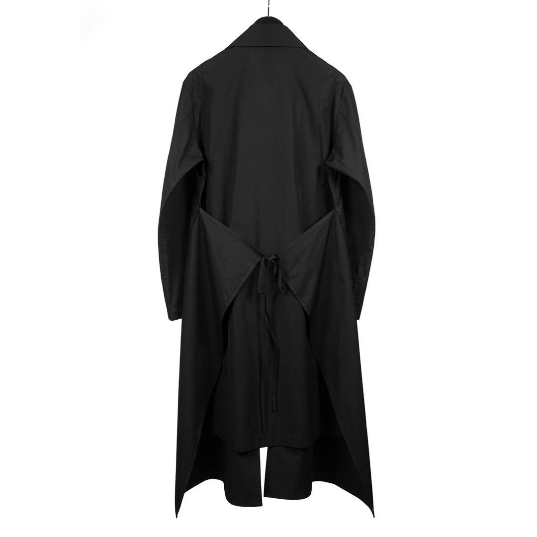 ロングコート　黒　ヨウジヤマモト YOHJI YAMAMOTO Ground Y