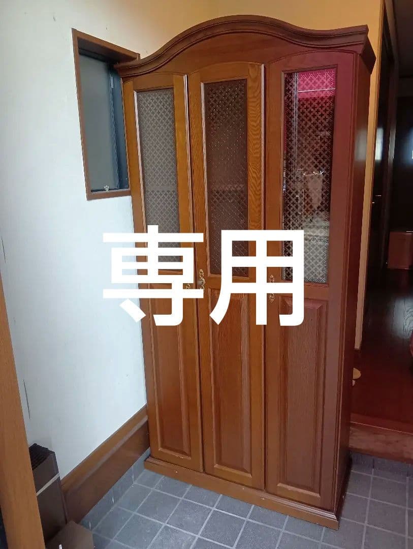 ✨お洒落✨木製シューズラック　引取り価格